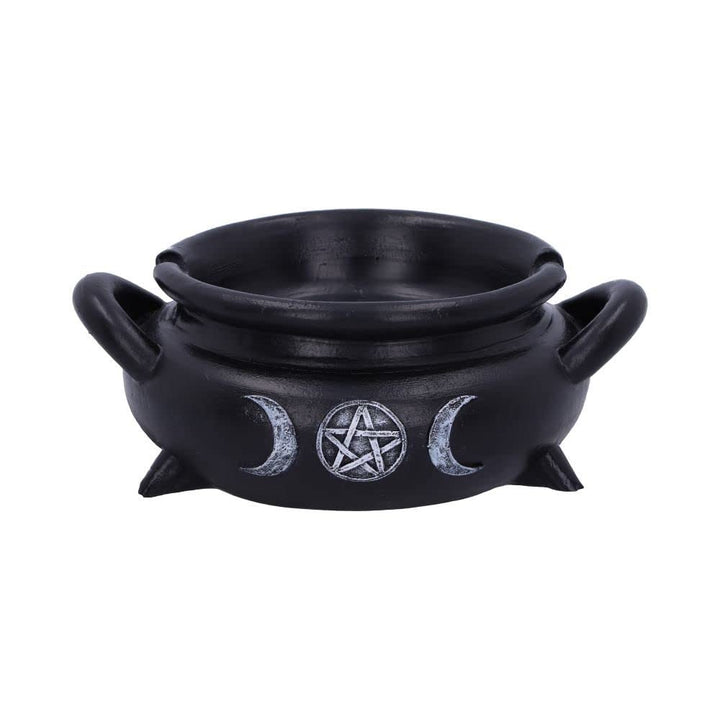 Set of Six Cauldron Bubble Witch Wiccan Incense Stick Burners 13cm