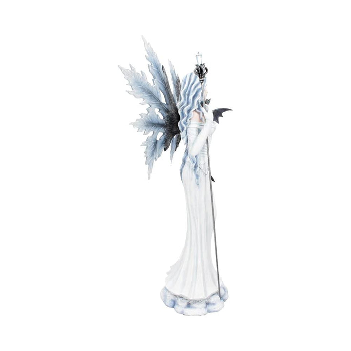 Ice Fairy Figurine With Dragon Companion Adica 57cm