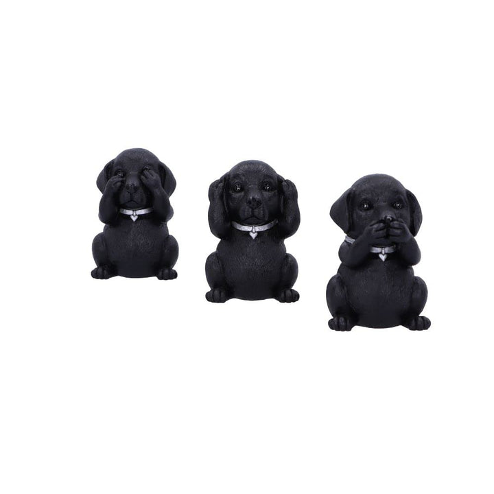 Three Wise Labradors 8.5cm
