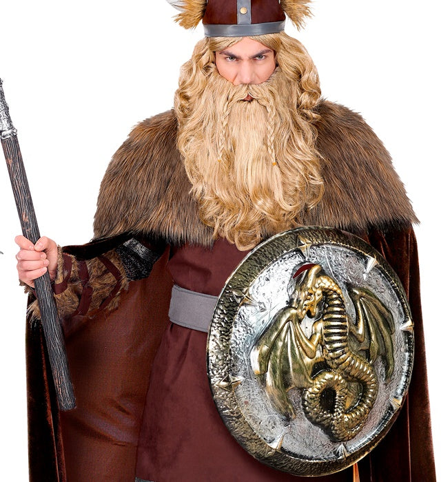 Dragon Shield With Handles 48 Cm