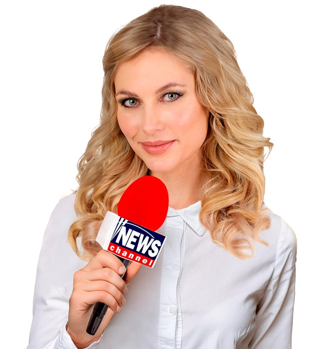 Breaking News Microphone 25 Cm