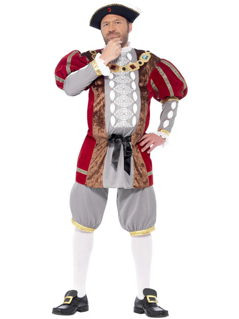 Henry VIII Costume Adult Jacket and Pantaloons
