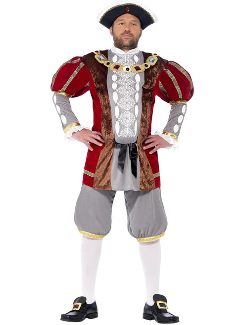 Henry VIII Costume Adult Jacket and Pantaloons