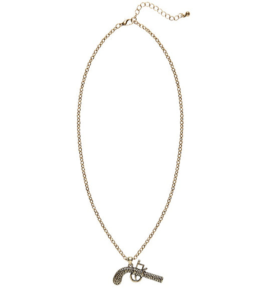 Pirate Pistol Necklace