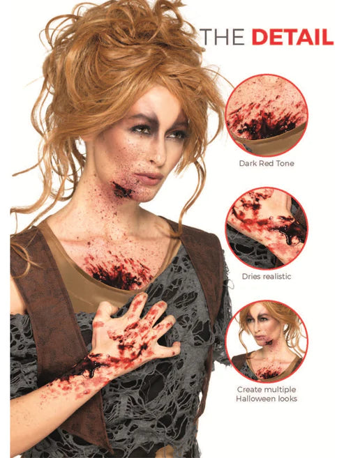 Scab Blood Adult Dark Red 25g Realistic Halloween Make Up Effect