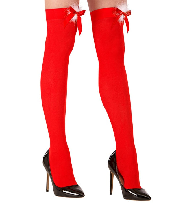 Miss Santa Thigh Highs 70 Den