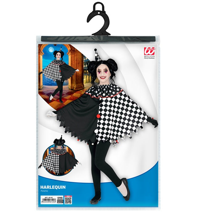 Harlequin Poncho