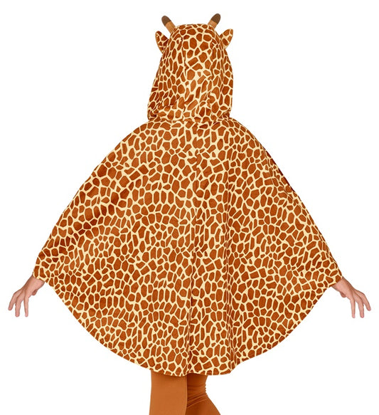 Giraffe Hooded Poncho