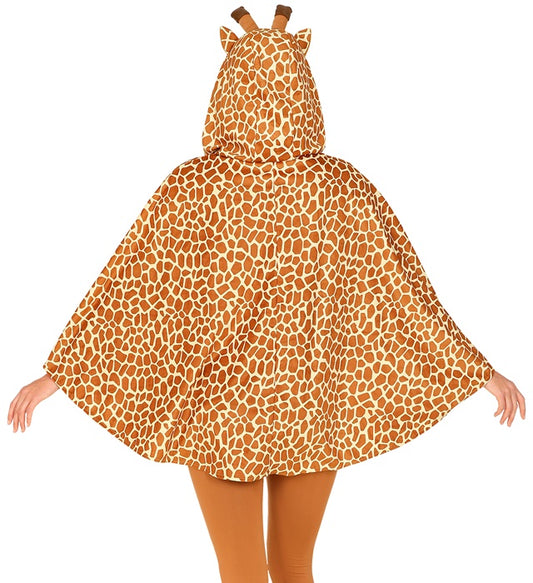 Giraffe Hooded Poncho