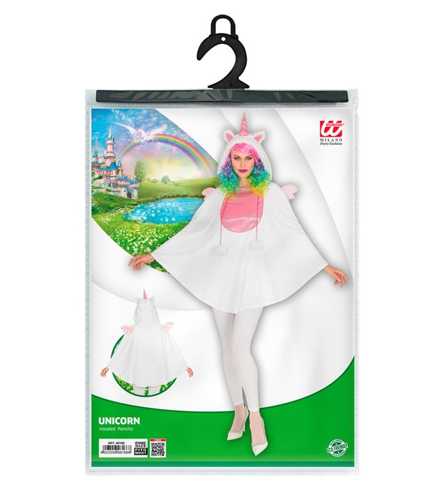 Unicorn Hooded Poncho