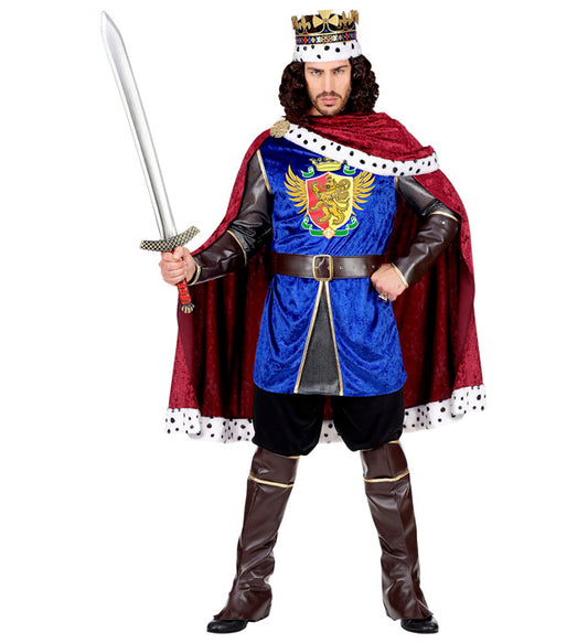 Royal King Coat, Belt, Cape, Boot Covers, Crown