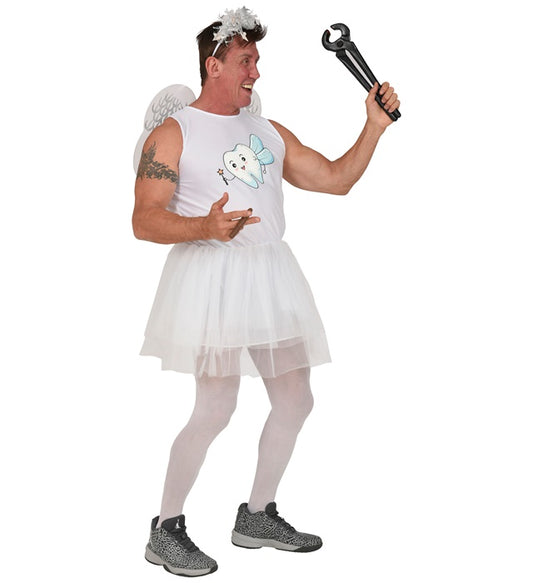 Tooth Fairy Tutu Dress, Wings, Headpiece