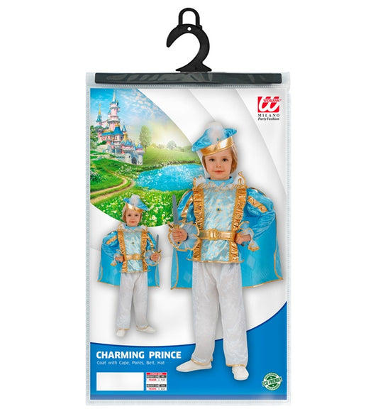 Charming Prince Coat With Cape, Pants, Belt, Hat