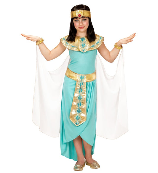 Egyptian Queen Dress, Belt, Collar, Cuffs, Headpiece, Cape