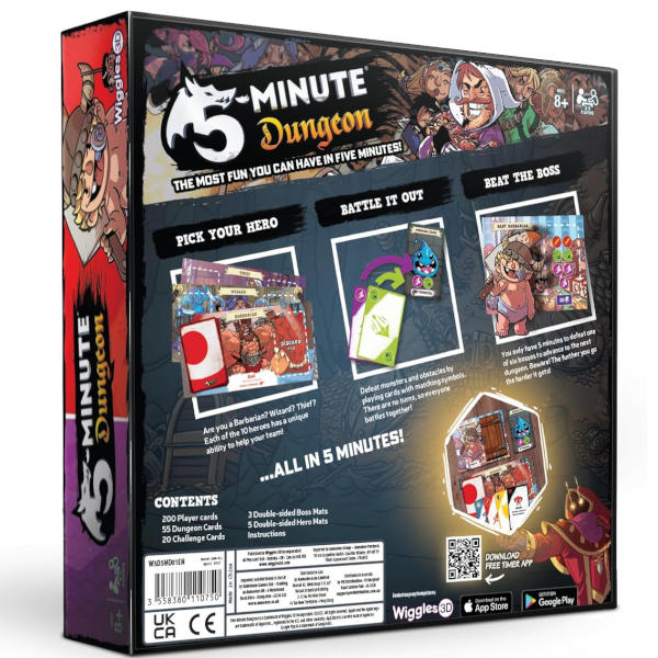 5 Minute Dungeon Board Game