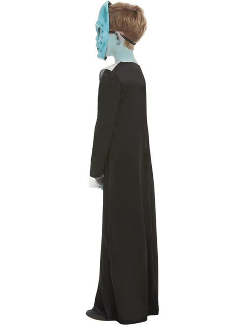 Alien Costume Child Blue Robe and Mask