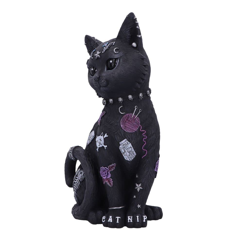 Bad to the Bone Cat Figurine 22cm