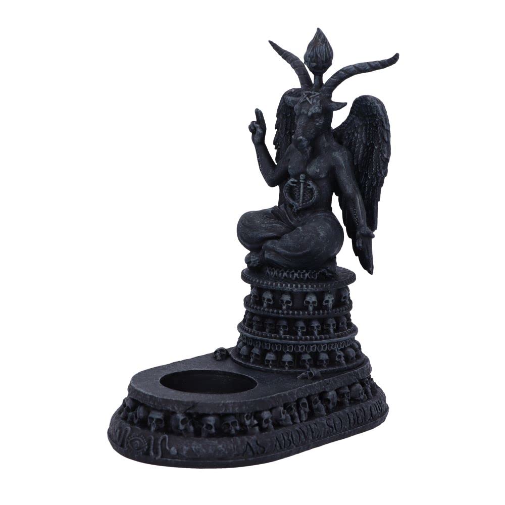 Exclusive Baphomets Devotion Tea Light Holder 17cm