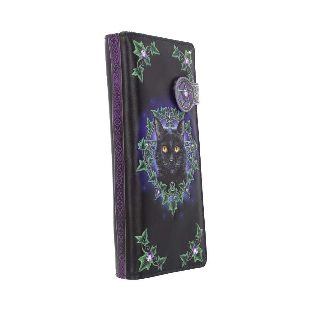 Lisa Parker The Charmed One Pentagram Cat Embossed Purse LP 18.5cm