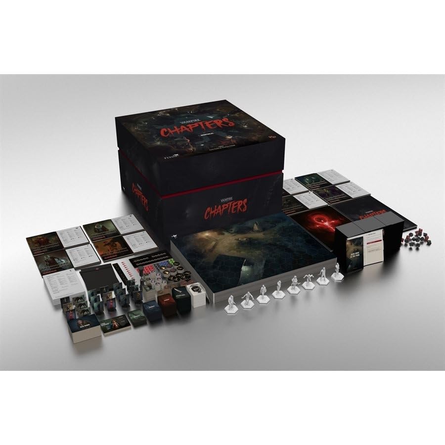 Vampire The Masquerade Chapters Montreal Cooperative Story Driven Table Top Game 5