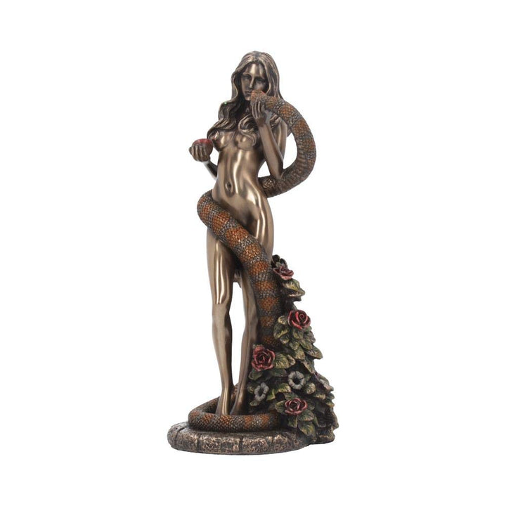 Original Sin Bronze Figurine Biblical Eve Snake Forbidden Fruit by James Ryman 20cm