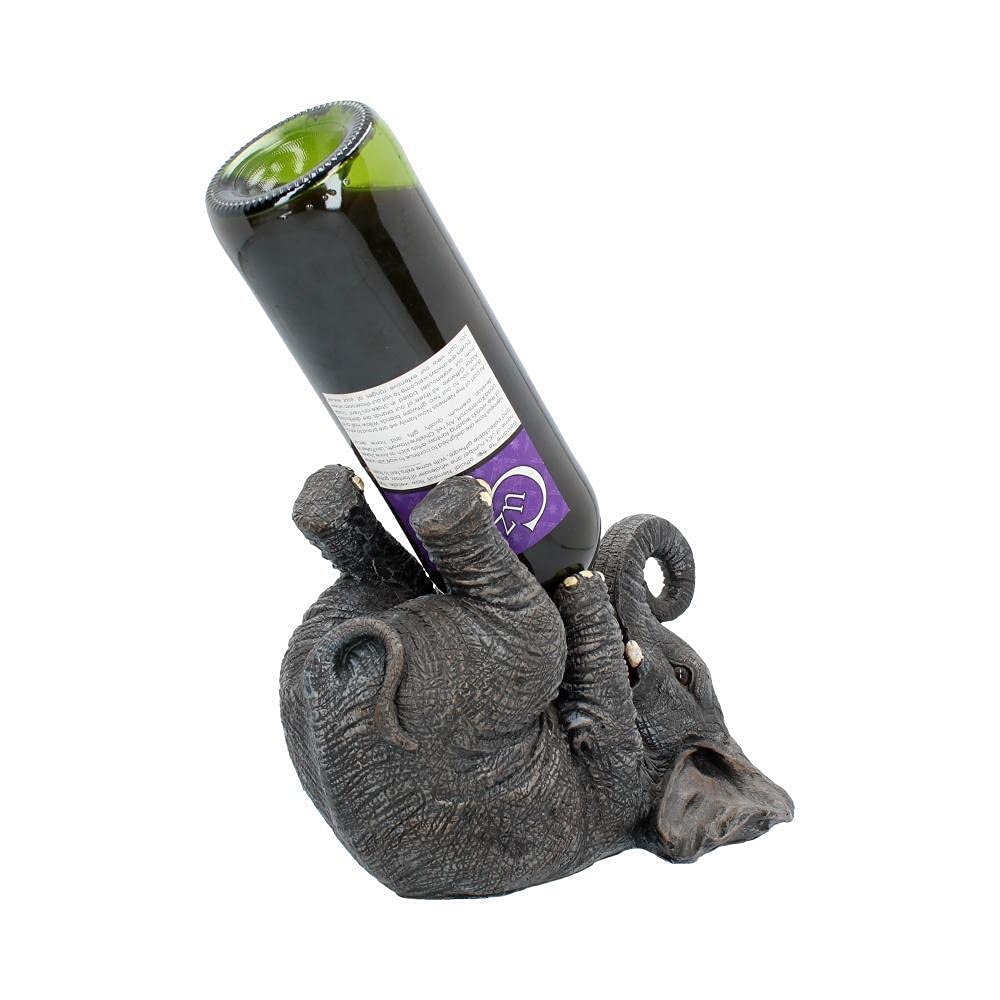 Grey Elephant Guzzler Wine Bottle Holder Guzzlers 23cm