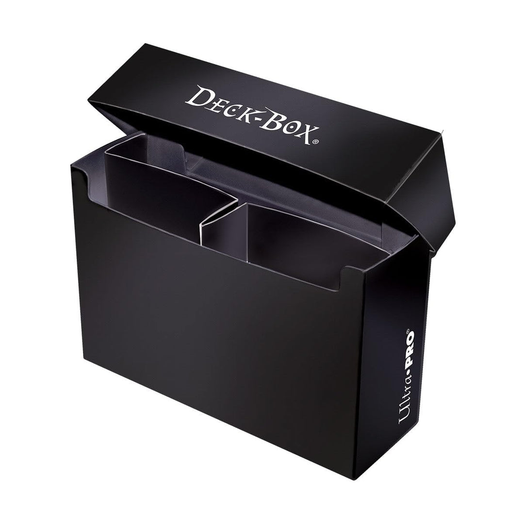 Ultra Pro 3 Compartment Over Sized Black Deck Box Fits 2 Deck Boxes