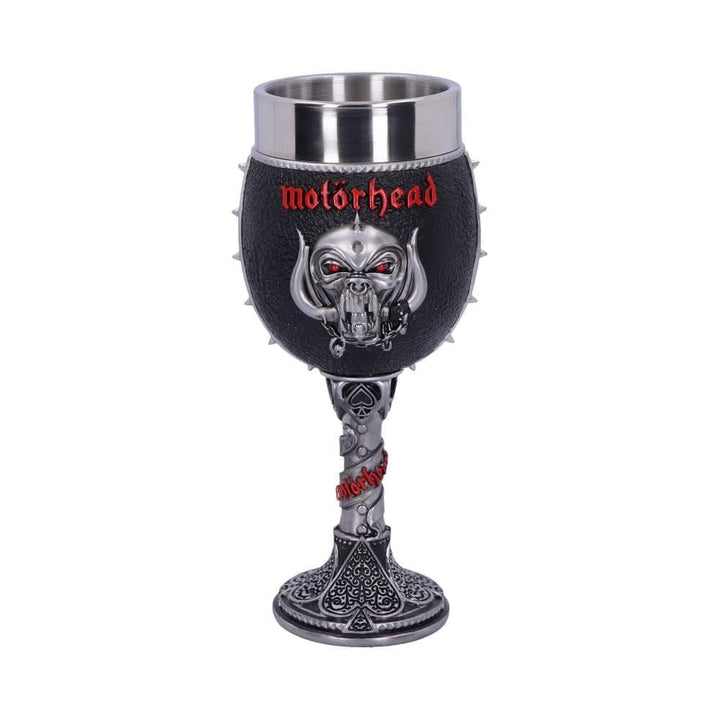 Motorhead Ace of Spades Warpig Snaggletooth Goblet 19.5cm Officially Licensed