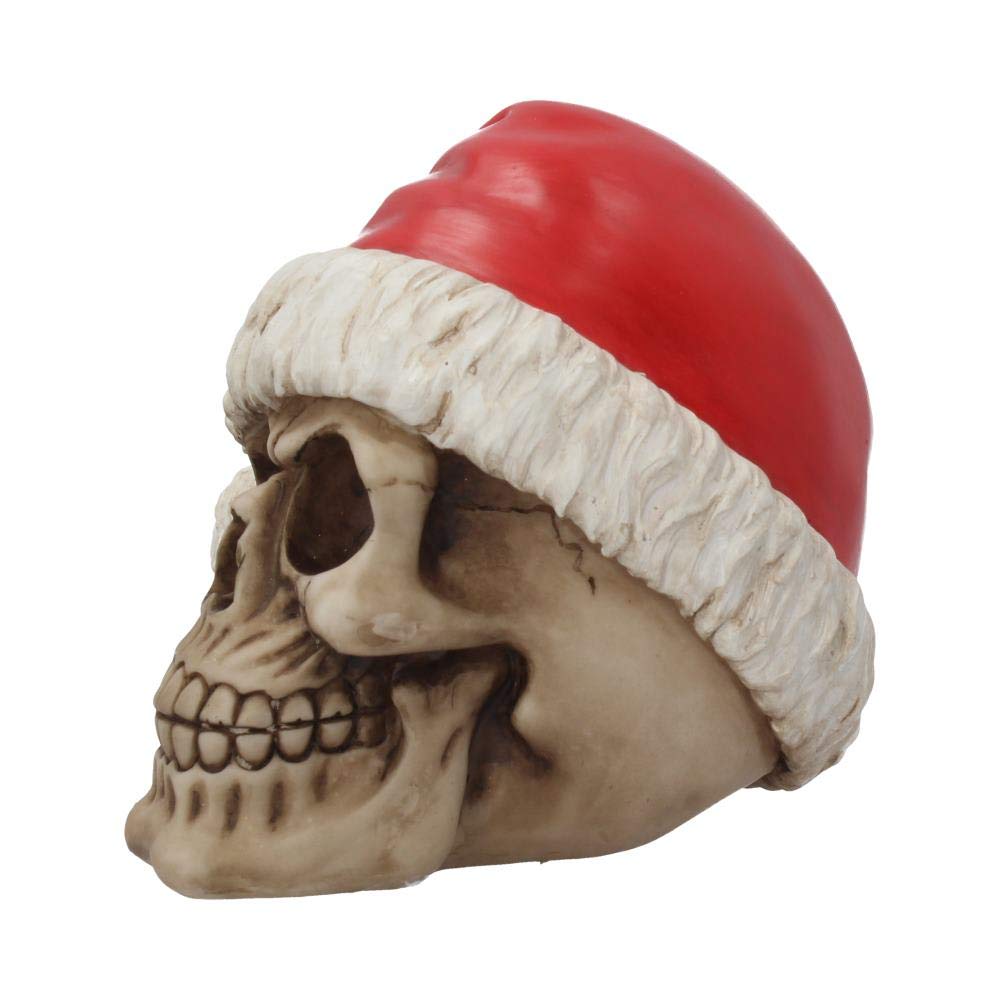 Silent Night Christmas Skull 15.5cm