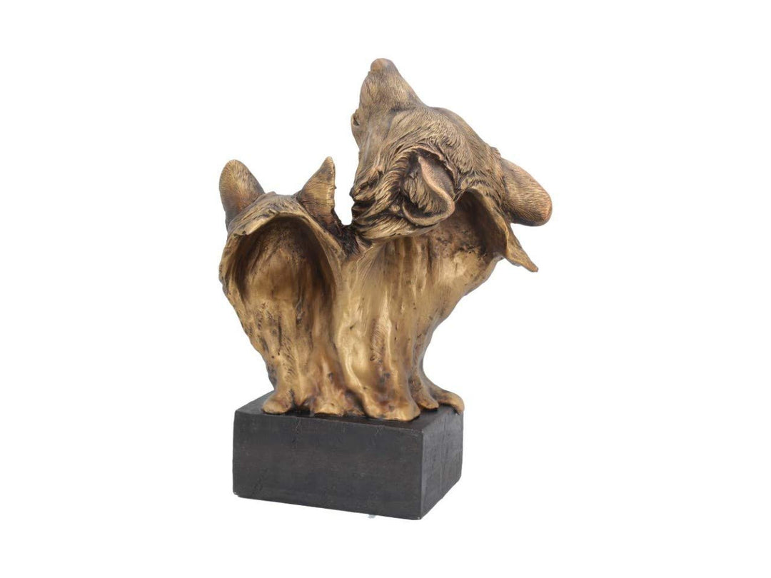 Song of the Wild Howling Wolf Bust 23cm