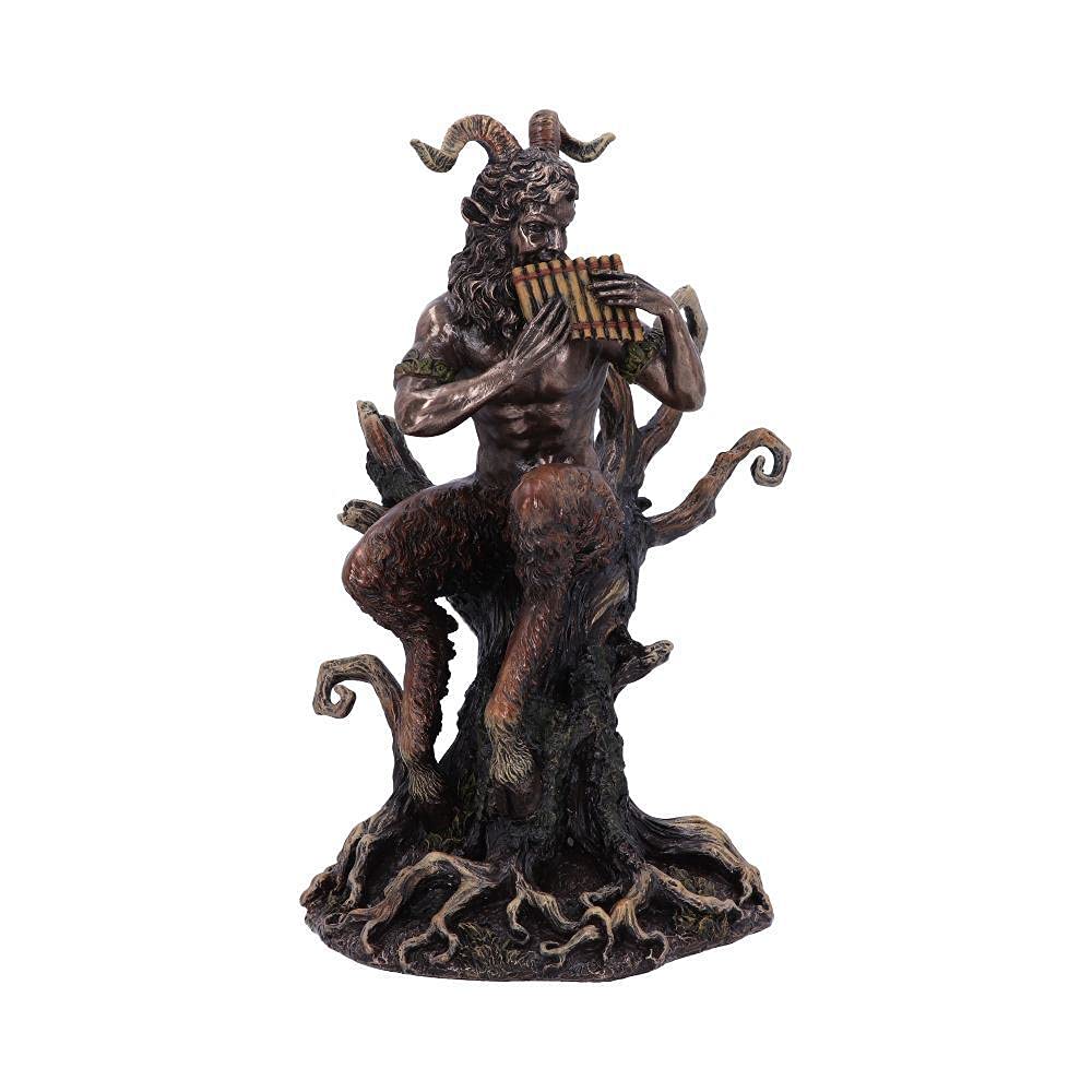Bronze Mythological Pans Melody Figurine 24cm