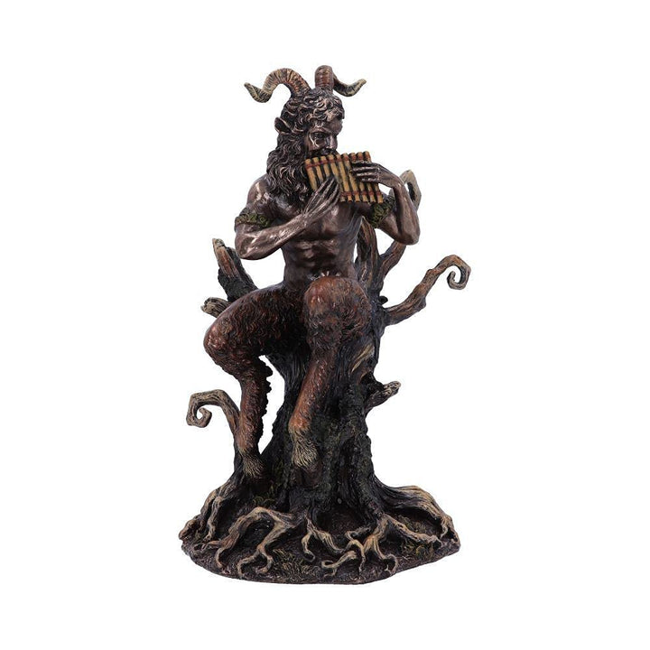 Bronze Mythological Pans Melody Figurine 24cm