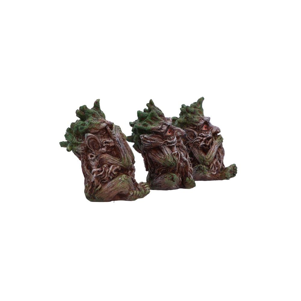 Three Wise Ents Tree Spirit Figurines 10cm