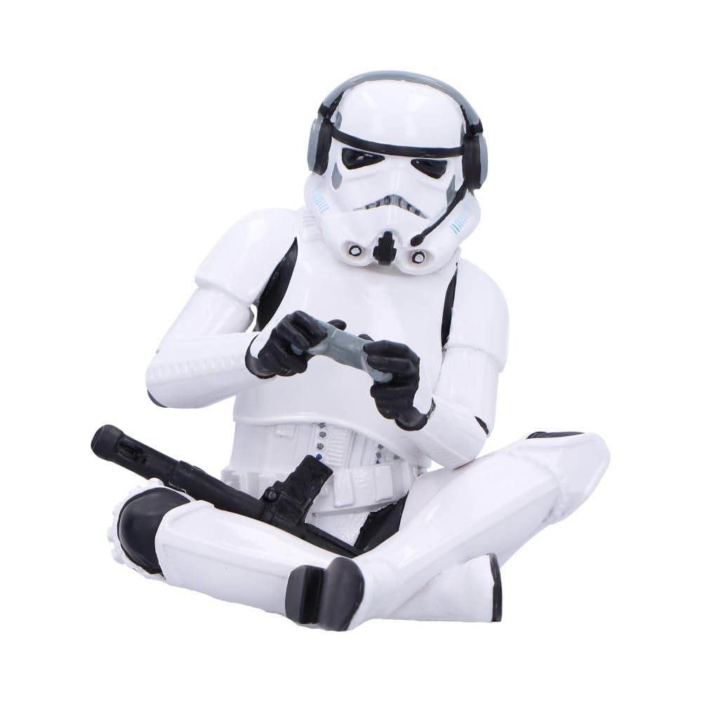 Original Stormtrooper Game On Gamer Figurine 9.5cm
