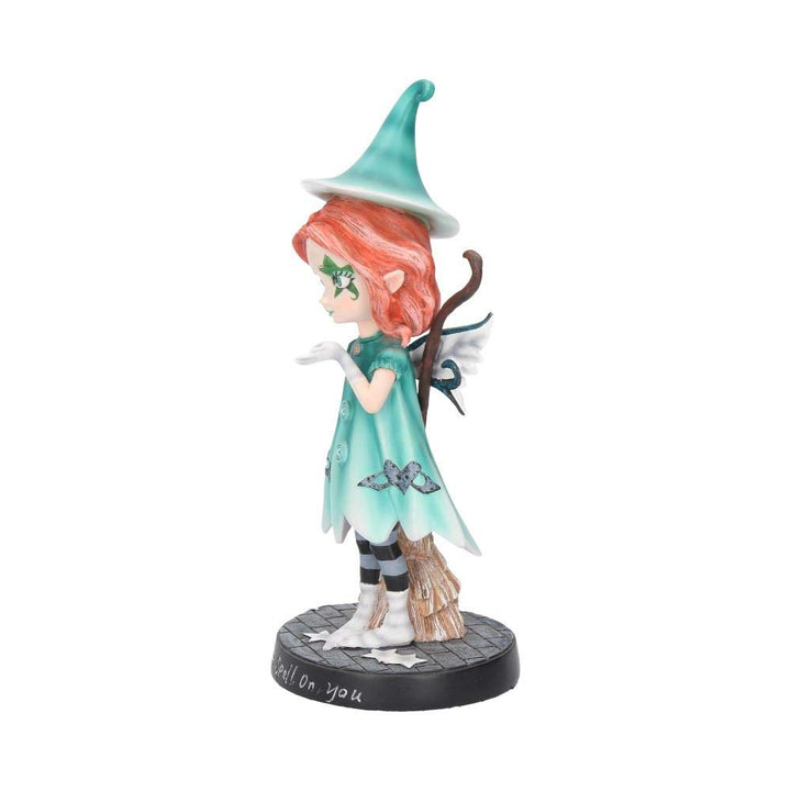 Ill Put A Spell On You Fairy With Her Broomstick 19.5cm