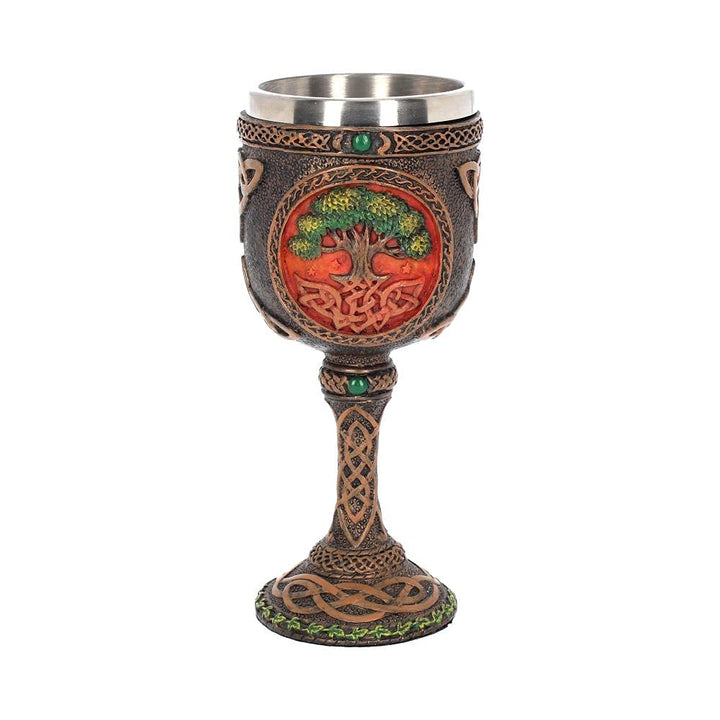 Nemesis Now Celtic Tree Of Life Goblet Wine Glass 17.5cm