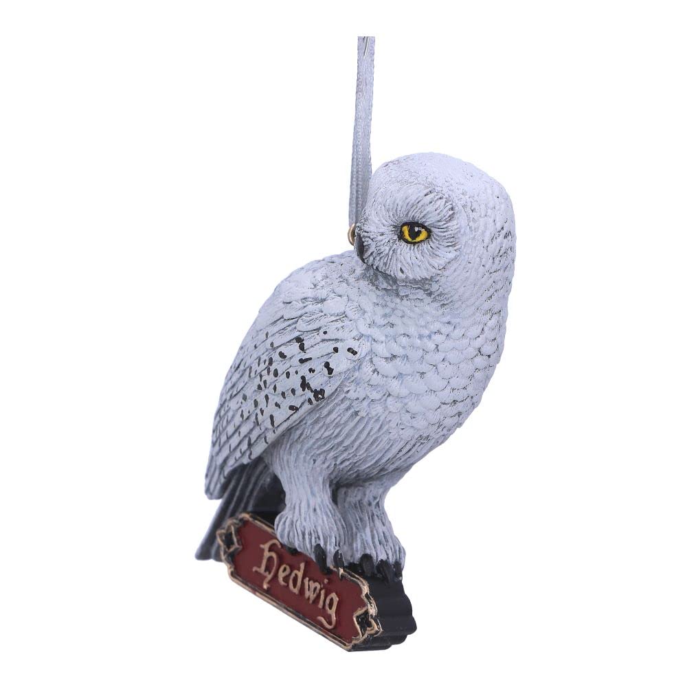 Harry Potter Hedwig Hanging Ornament Hedwigs Rest 9cm