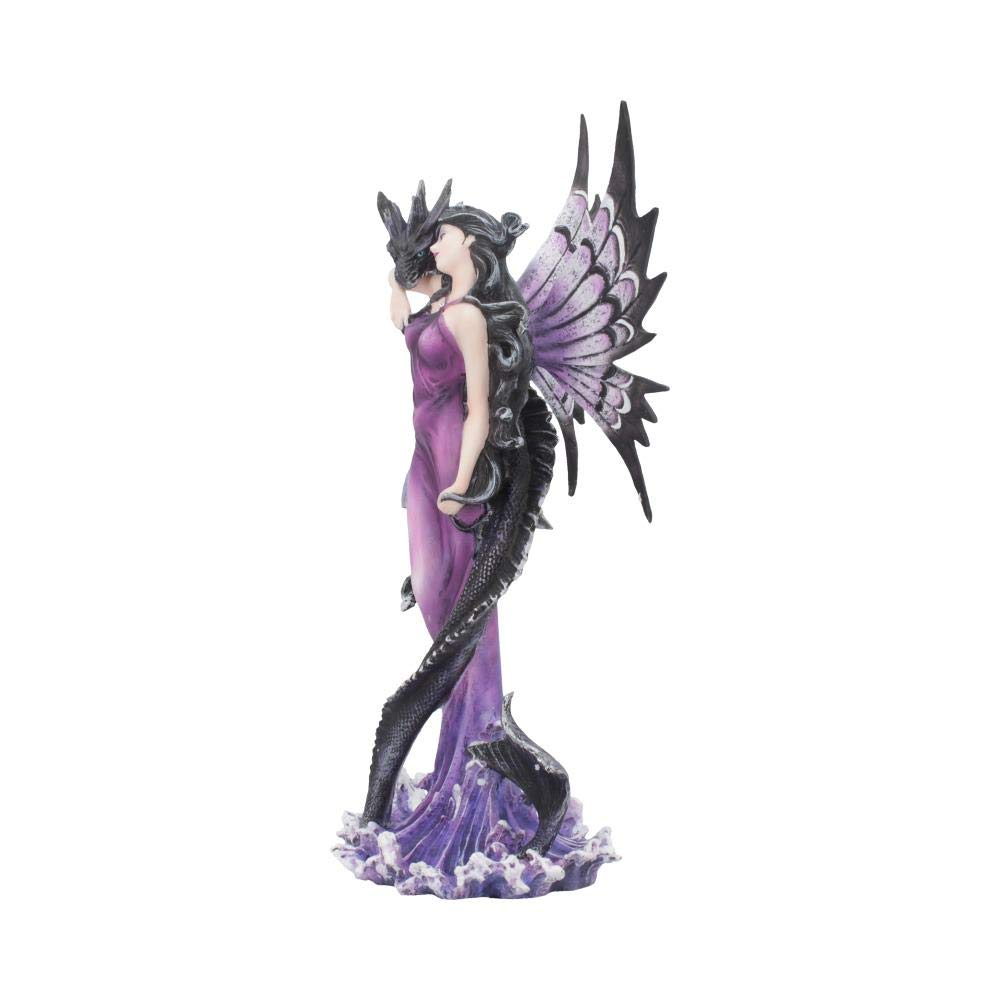 Guardians Embrace Figurine Dark Fairy Dragon Ornament Small 26.5cm