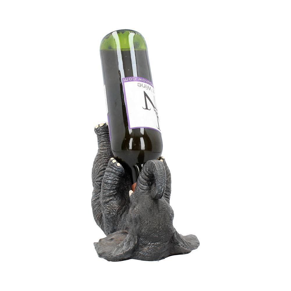 Grey Elephant Guzzler Wine Bottle Holder Guzzlers 23cm