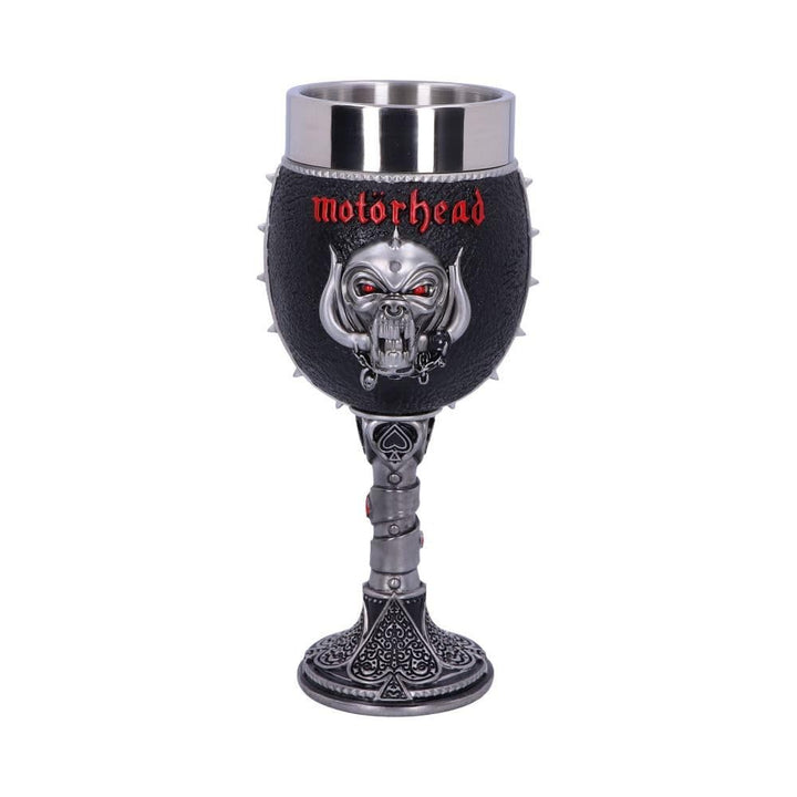 Motorhead Ace of Spades Warpig Snaggletooth Goblet 19.5cm Officially Licensed