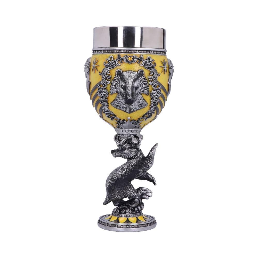 Harry Potter Hufflepuff Hogwarts House Collectible Goblet 19.5cm