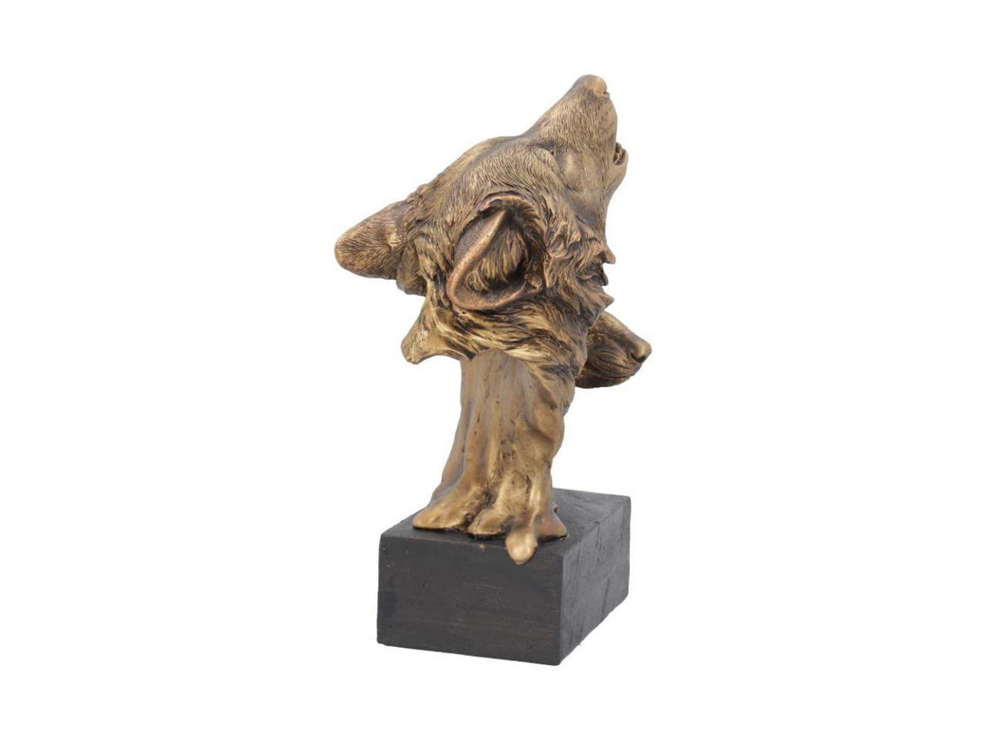 Song of the Wild Howling Wolf Bust 23cm