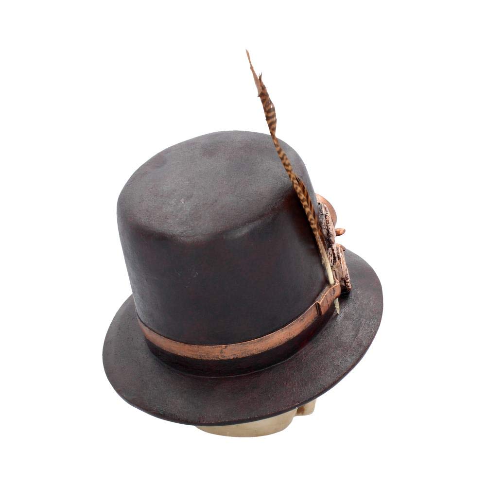 The Aristocrat Steampunk Alternative Skull Figurine 18.5cm