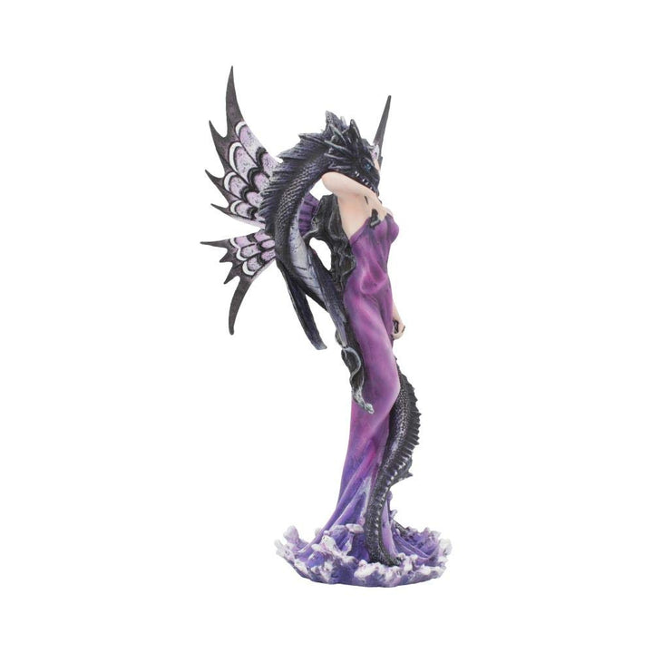 Guardians Embrace Figurine Dark Fairy Dragon Ornament Small 26.5cm