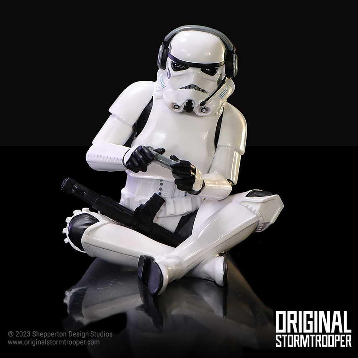 Original Stormtrooper Game On Gamer Figurine 9.5cm