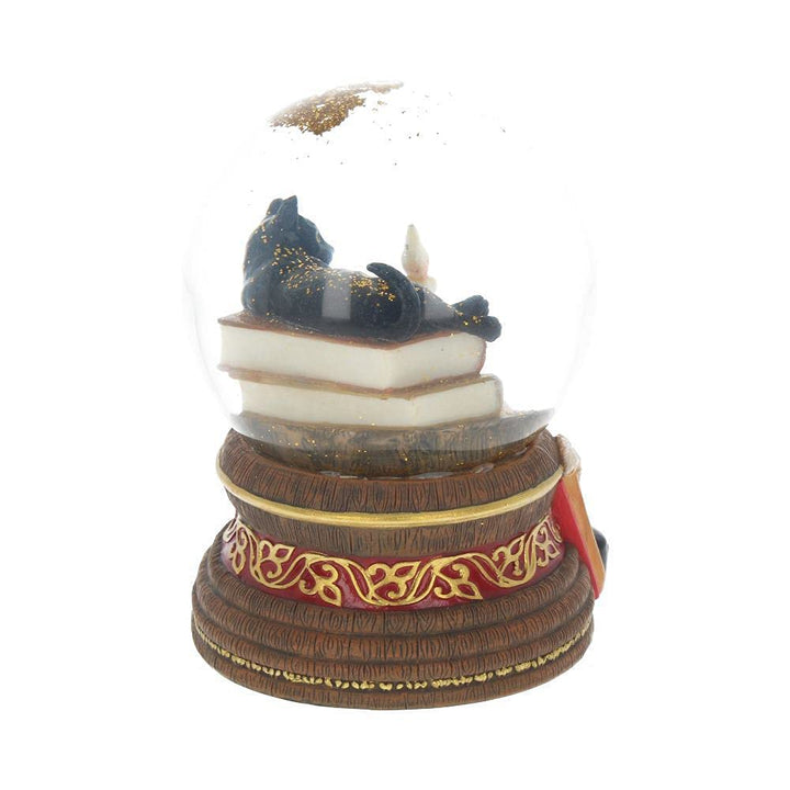 Lisa Parker Witching Hour Cat Snowglobe LP 11cm