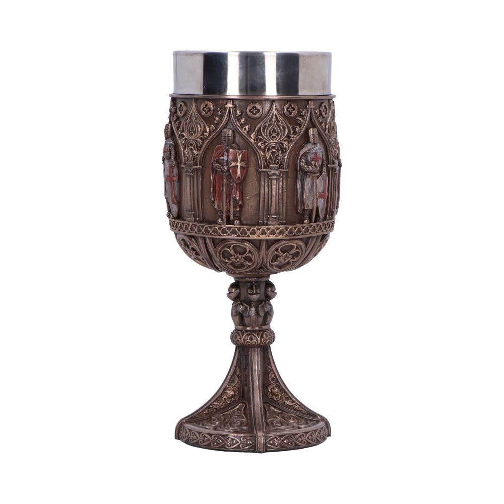 Knights Templar Goblet a Majestic Tribute to History 18cm
