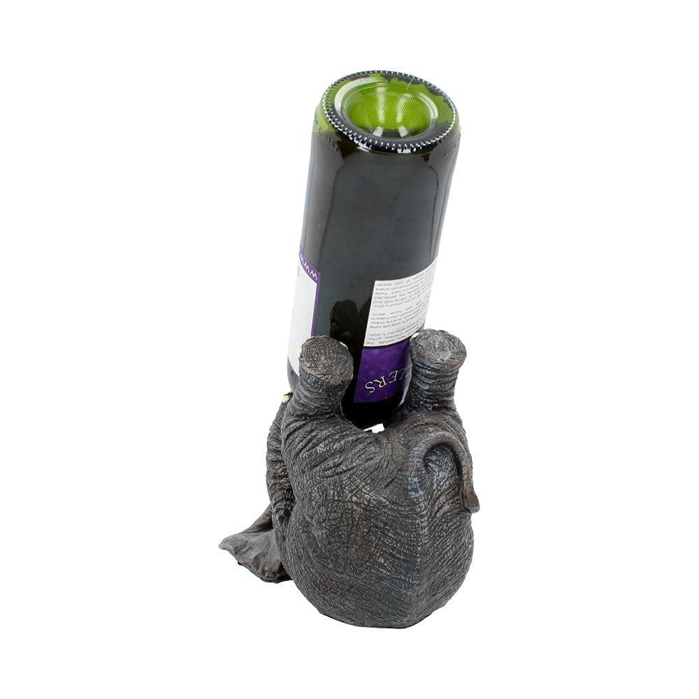 Grey Elephant Guzzler Wine Bottle Holder Guzzlers 23cm
