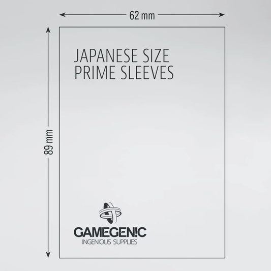 UNIT Gamegenic Prime Japanese Sized Sleeves Yellow 60 ct Gaming Accessory 2