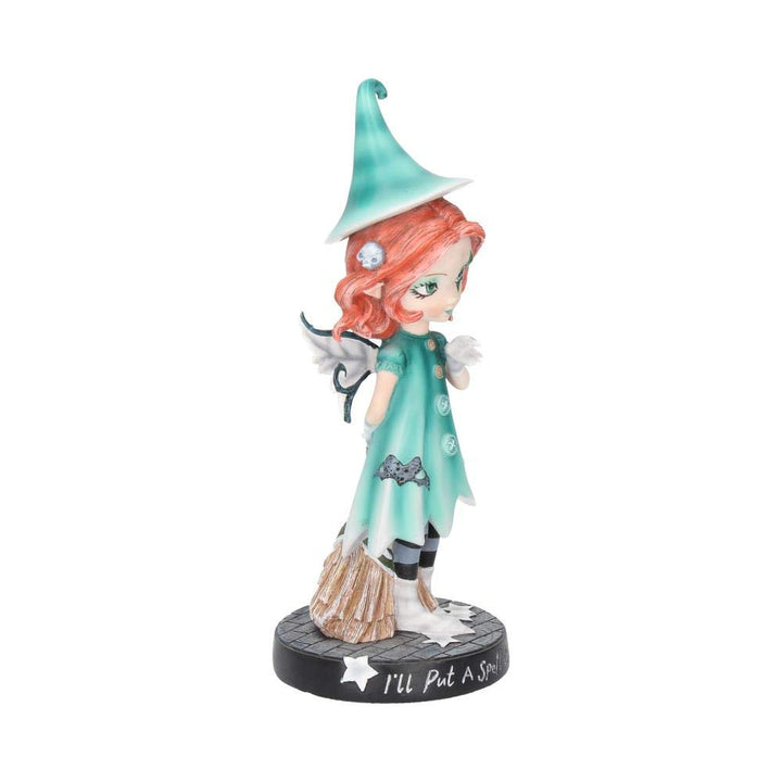 Ill Put A Spell On You Fairy With Her Broomstick 19.5cm
